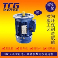 TCG Vertical Horizontal Three-Phase Abnormal Step Aluminum Shell Gearing Motor Large Small Flange In