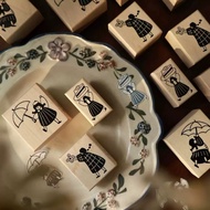 craft together_ Little Girl, Little Days Stamp Series