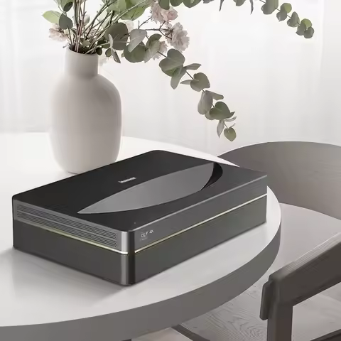 3700 ANSI Lumens Android 9.0 Everycom B7u Pro Smart Laser Short Throw 3D Home Theater Projector 4K P