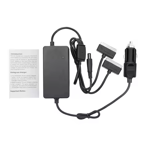 Phantom 4 pro v2.0 Advanced Car Charger for DJI Phantom 4 Pro RTK 4A Drone Battery DC Charger Portab