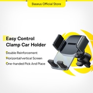 Baseus Easy Control Clamp Car Mount Holder Supports landscape screen Applicable to 4.7 - 6.7 inch Phones