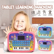 Kids Learning Machine Early Education Learning Laptop Machine Tablet with LED Screen Mainan Bayi