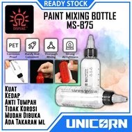 DSPIAE Paint Mixing Bottle 75ML Ms-B75 DSPIAE/ Spare Bottle Cat Gundam Model Kit Ms-B75 75ML