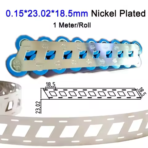 1 Meter 0.15*23.02*18.5mm Nickel Plated Strap Strip Spot Welding 18650 offset belt for lithium batte