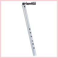 ORIENTLIIY Irish Whistles Flute, 6 Holes Key of D Penny Whistles, Premium Aluminum alloy Silver Colo