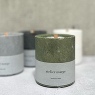 fragrance candle granité homme kaki