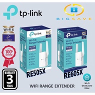 TP-LINK RE505X AX1500 WIFI RANGE EXTENDER / RE605X AX1800 WIFI RANGE EXTENDER