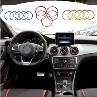 Car Air Conditioner Vent Outlet Ring Trim Fit For Mercedes Benz A B GLA CLA Class W176 W246 C117 X15