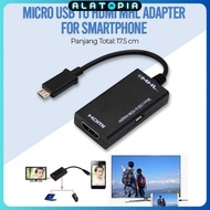 ROBOTSKY Micro USB to HDMI MHL Adapter for Smartphone - S2