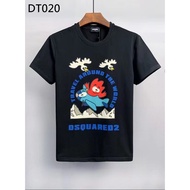 dsquared2 Men's Pure Cotton T-Shirt - Casual 2023 Summer Edition