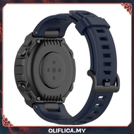 [Oliflica.my] Silicone Watch Strap Band for Huami Amazfit T-Rex Pro/Amazfit T-Rex (Blue)