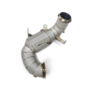 The exhaust downpipe is suitable for Mercedes Benz CLA45 A45/A45S AMG 2.0T 2010-2022 stainless steel