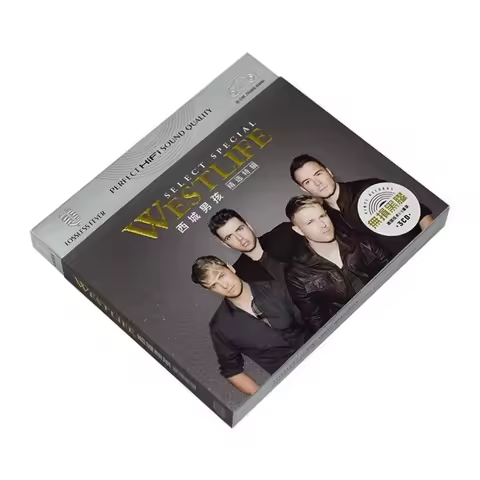 Westlife Western Pop English Songs Car CD - Lossless Vinyl-Quality Music Disc for Westlife Fans & Ca