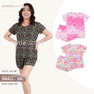 Noonie - Ladies Terno (S-2XL) - Sleepwear for Women - T shirt and Shorts Set - Quality Pambahay Plus