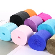 PIUJ Wrapping Scrapbooking Children Handmade Ceremony Decoration Crepe Paper Craft Crinkled Papers Streamer Roll