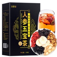 150g Ginseng Six Treasures Herbal Tea Natural Kidney Support Energy Boost