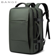 Expandable Large Capacity Business Travel Backpack 17.3 inch Laptop Backpack Multifunction Fashion B