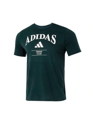 เสื้อยืดแขนสั้น HRTG TNS G T, เสื้อแขนกุ๊ด CLIMACOOL ผ้ารังผึ้งผู้ชาย, เสื้อผ้ากีฬาเทนนิส KA0997