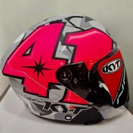 KYT HELM NFJ ESPARGARO 2018 GUNMETAL YELLOW MATT REPLIKA Terlaris