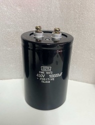 คาปาซิเตอร์ 450V 10000UF ขนาด 130x90mm. 105C ในไทยพร้อมส่ง ของแท้ใหม่แกะกล่อง 10000UF 450V Nippon 1
