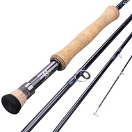 Sougayilang Fly Fishing Rod, Lightweight Ultra-Portable 4 Pieces Graphite Fly Rod for Complete Start