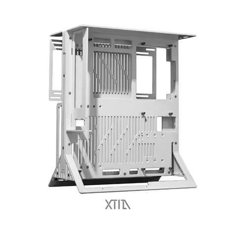 Full ATX Open Air Chassis, Dual Radiator (240/280mm) Support, GPU Direct/Vertical, XTIA XPROTO-ATX V