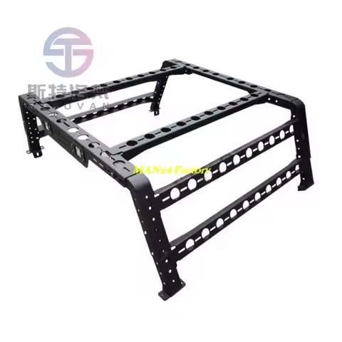 STLF Manx4 Universal Roll Bar Adjustalbe Bed Rack for Pickup Hilux Ranger Navara Dmax Triton Amarok 