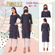 [Size M to 4XL] Pure Cotton Kurtis [Ready Stock] 06