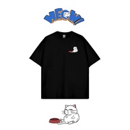 BUFF YOUR NERF | Meow C Oversized T-Shirt Premium USA Cotton 1