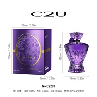 C2U Twilight Amethyst Perfume Paris Weekend Perfume Eau De Toilette Lasting Perfume Ladies Spray 1.9