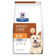Hills อาหารสุนัข โรคไต K/D สุนัข Kidney Care CHICKEN K/D Dog Food 3.85 kg อาหารเม็ด 1 ถุง