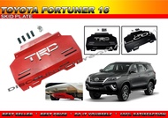 Toyota Fortuner 2016 - 2021 UUNDER ENGINE PROTECTION SKIDPLATE / UNDER ENGINE COVER SKID PLATE (RED)