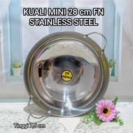 MINI PAN 28 CM FN STAINLESS STEEL STAINLESS STEEL PAN/ 22CM, 24CM, 26CM, 28CM