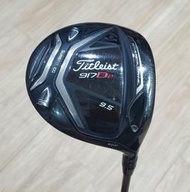 二手超美品Titleist 917D2 9.5° 角度可調 開球木桿 搭配高階TOUR AD TP-7 S桿身10055