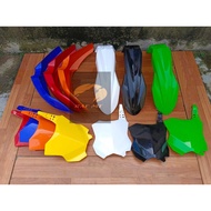 KX 250 front mudguard and KX250 number plate KX 450 front mudguard kx450 number plate KX250 front wi