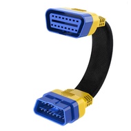 Flexible Gooseneck OBDII Cable 30cm 40cm 16Pin Car OBD Extension Cable OBD Connector Adapter Extensi