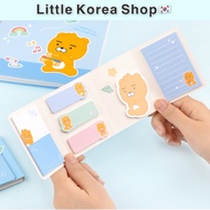 [Kakao Friends] Little Friends/4-fold sticker Memo- ped/Ryan, Apeach, Tube, Muzi