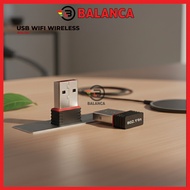 USB WiFi Adapter Wireless Mini Computer Receiver Network Dongle Internet Practical for Laptop PC