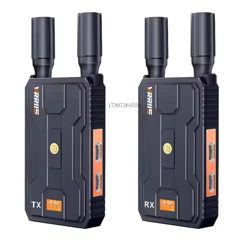4K 656FT/200Meters HDMI Wireless Video Transmitter Perfect to Use for Cameras Live Streaming Outdoor