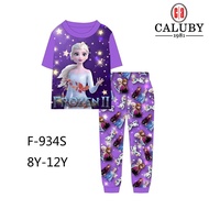 𝐂𝐚𝐥𝐮𝐛𝐲 Elsa Frozen Princess Baju Tidur Budak Perempuan Large Pyjamas Kids Girl Clothes Ootd Set Baju