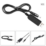 NEX DC5V to 12V USB Cable Boost Converter WiFi to Powerbank Cable Connectors Step Up