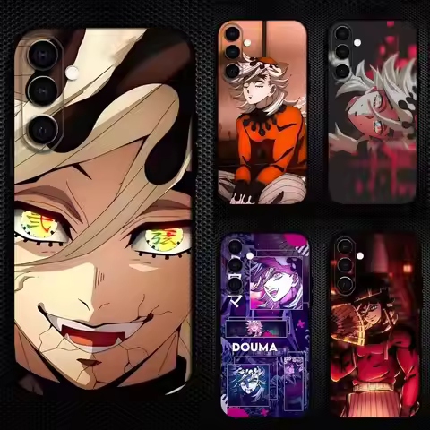 Douma D-DemonS S-Slayer Phone Case For Samsung Galaxy A73,A72,A71,A70,A53,A52,A51,Others Soft Black 