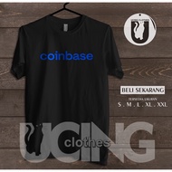 Coinbase Logo T-Shirt Distro T-Shirt