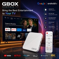 GBOX Android 17.0 TV Box 0TT SUPERTV Box