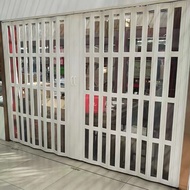 6mm Folding door PVC Sliding door simple Partition Rail Door accordion Sliding door