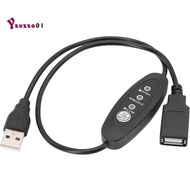 USB-A Male to Female Fan Cable USB 5V to 12V Boost Fan Cable 3 Gears Speed Adjustable USB to 12V Cha