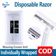 Disposable Razor For Hotels Five-Star Hotels Independent Packaging For Homestays Men's Travel Razor 