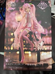 *初音未來櫻初音提燈 figure桜ミク　AMP＋ フィギュア～桜提灯ver.～
