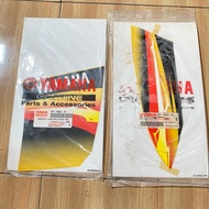 Right Outer Wing Sticker Striping Yamaha jupiter Z 2004 Yellow Original YGP 5TP-F831Y-70 5TP-F832C-7