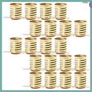 🎒 50pcs Pemegang Mentol Lampu Soket E10 Brass Emas Untuk Projek & Ujian Elektrik